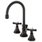 Kingston Brass KS2985BEX Essex Widespread Bathroom Faucet W/ Brass Pop-Up, Bronze KS2985BEX - alternate 1
